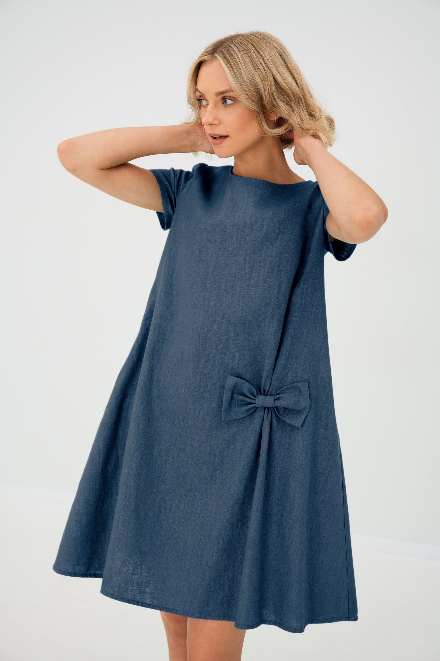 Sophia | Lightweight Linen Summer Dress – Summer Kiss