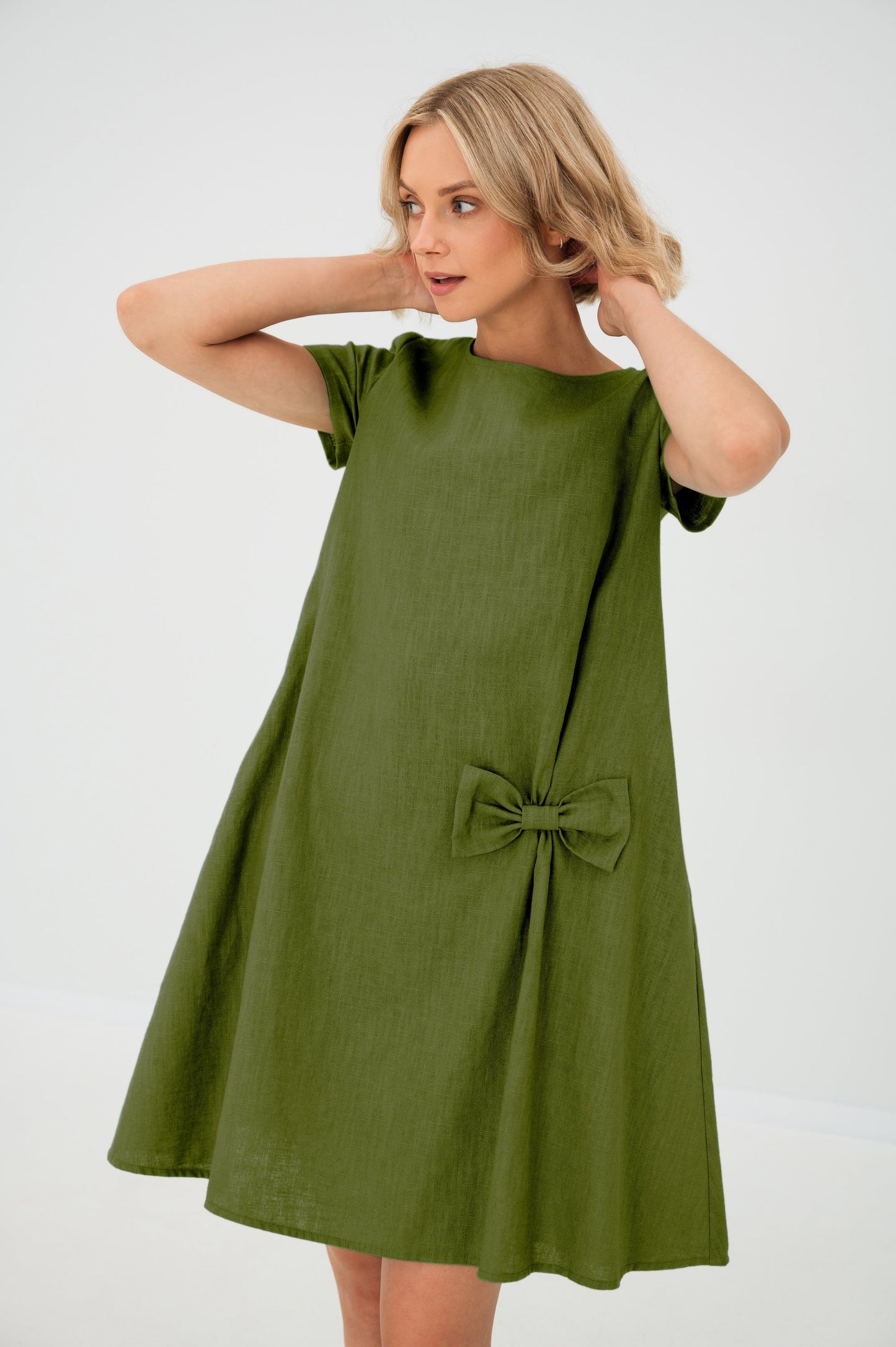 Sophia | Lightweight Linen Summer Dress – Summer Kiss
