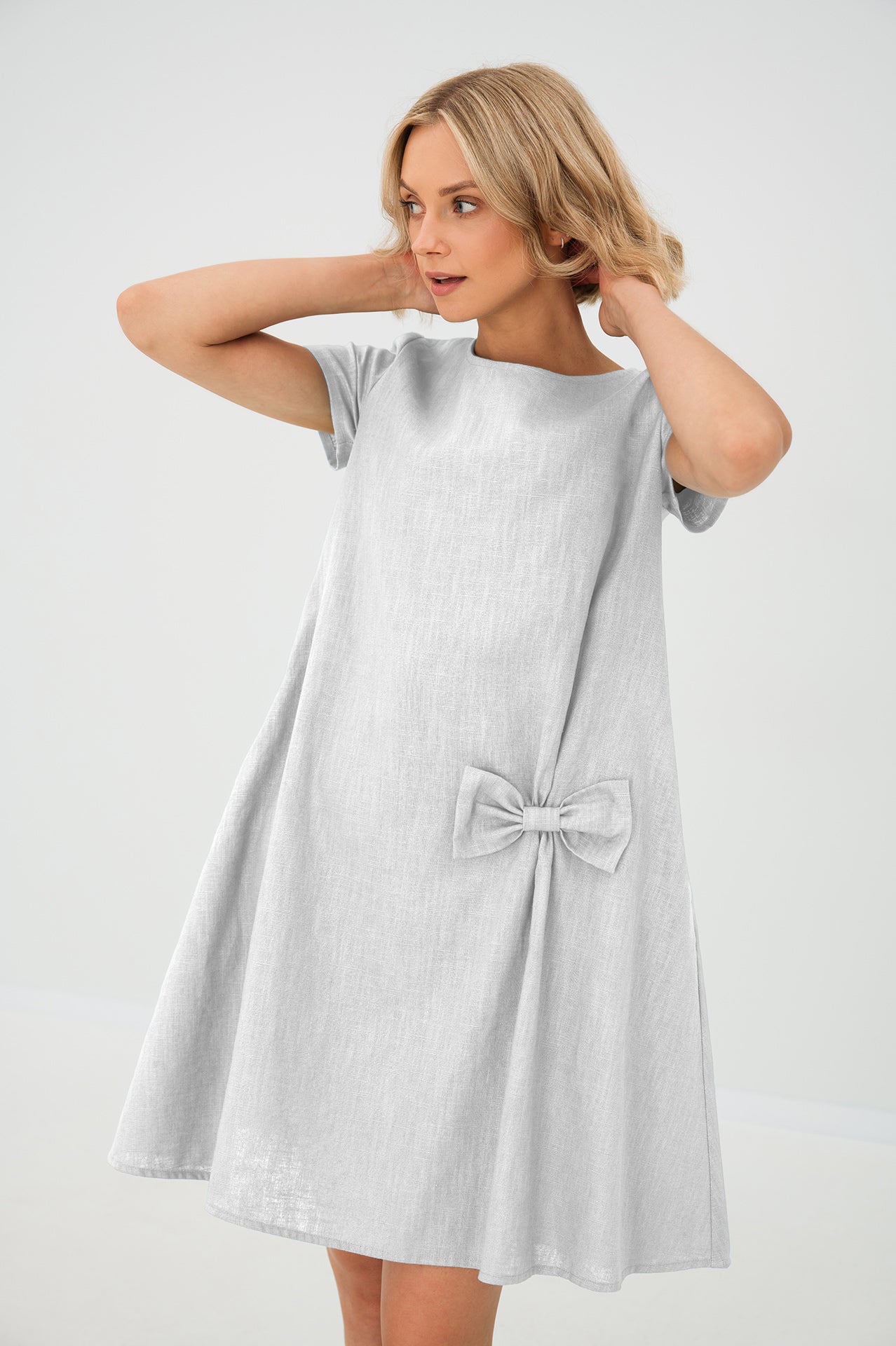 Sophia | Lightweight Linen Summer Dress – Summer Kiss