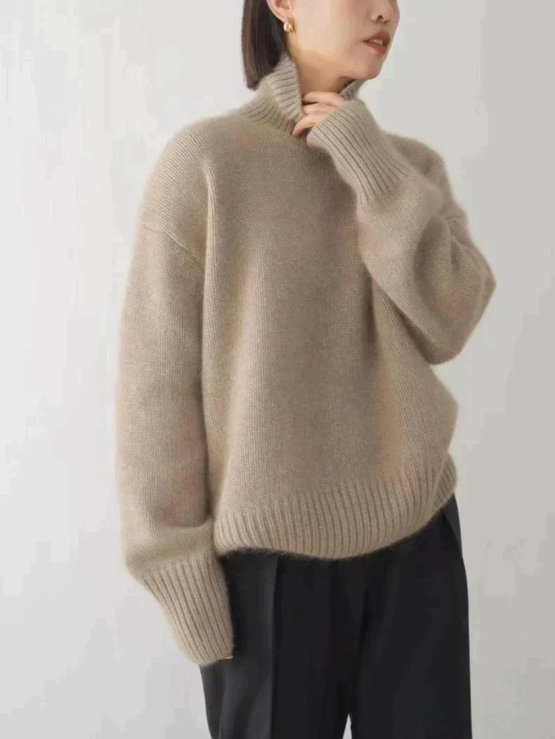 Arielle | Weicher Strick-Rollkragenpullover – Eleganz & Komfort vereint
