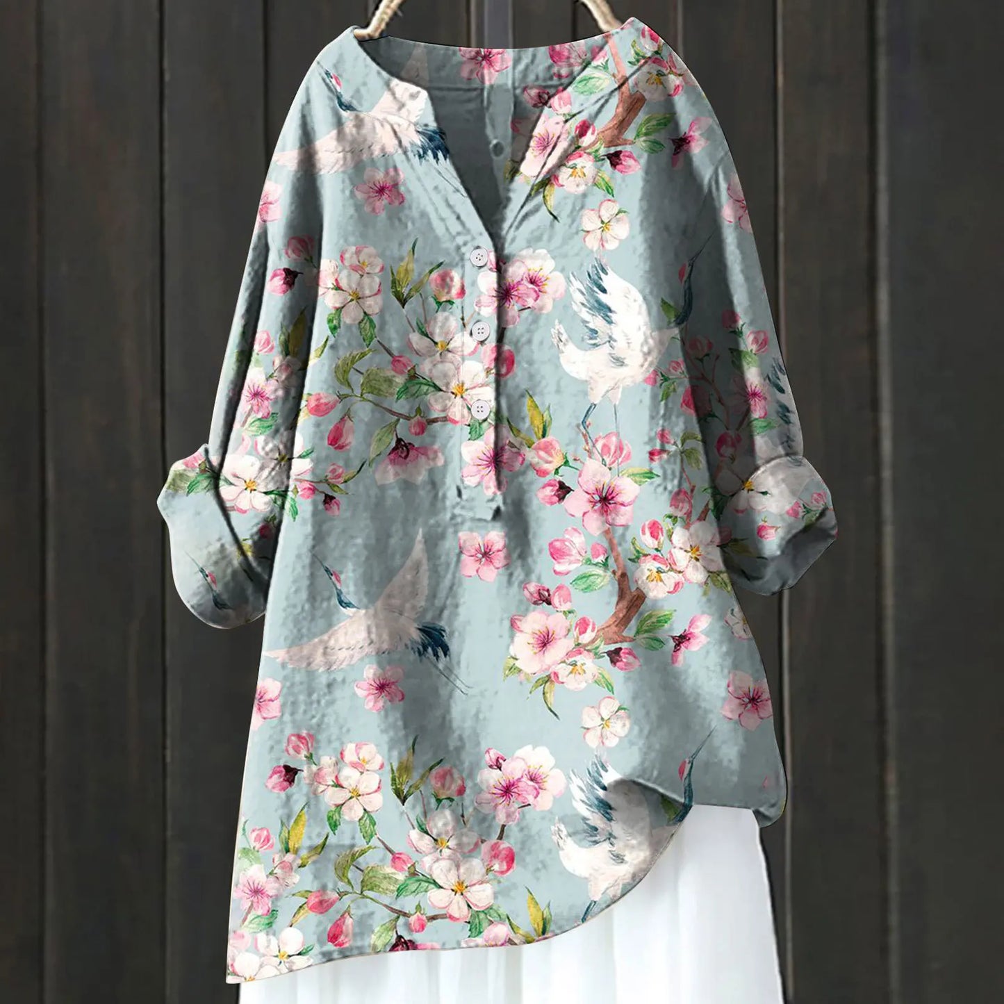 Harper | Flowing Floral Blouse with Comfortable Fit