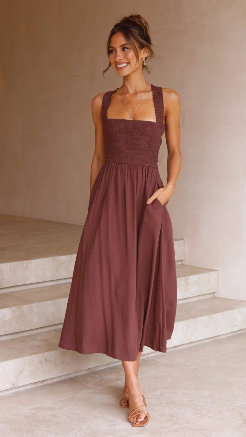 Olivia | Stylish Maxi Dress with Graceful Fit