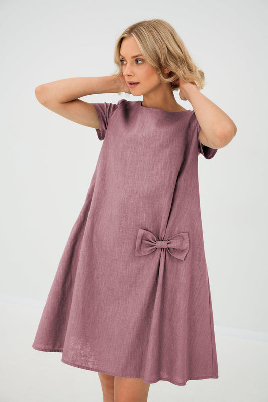 Sophia | Lightweight Linen Summer Dress – Summer Kiss
