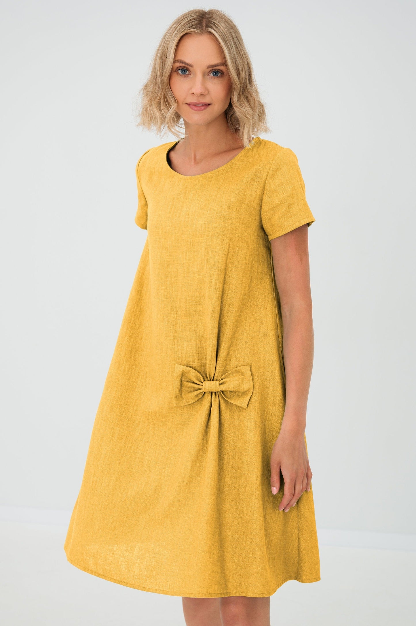 Sophia | Lightweight Linen Summer Dress – Summer Kiss
