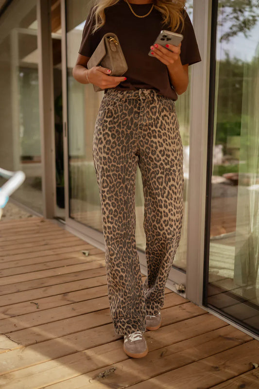 Olivia | Women’s High-Waist Flared Trousers