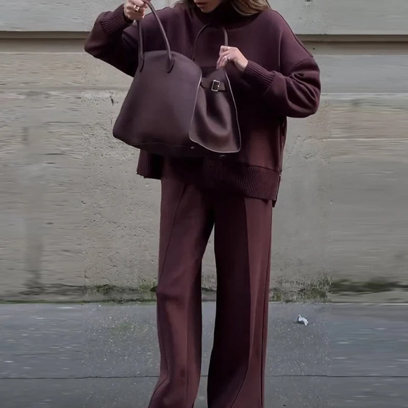 Jessy | This Knit Set of Sweater and Pants for Women