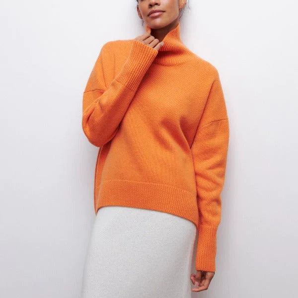 Lina | Rollkragenpullover für stilvolle Wintertage