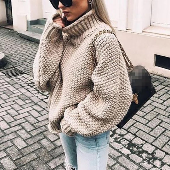 Amélie | Pullover mit Stehkragen für stilvolle Tage