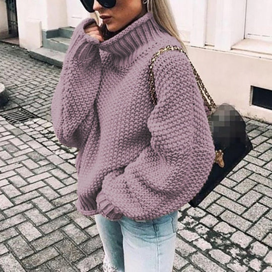 Amélie | Pullover mit Stehkragen für stilvolle Tage